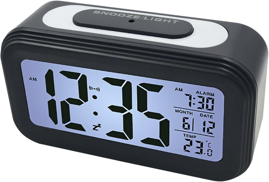Digital Clock For Desk Mini Neu Reise Wecker Digital OHNE Funk