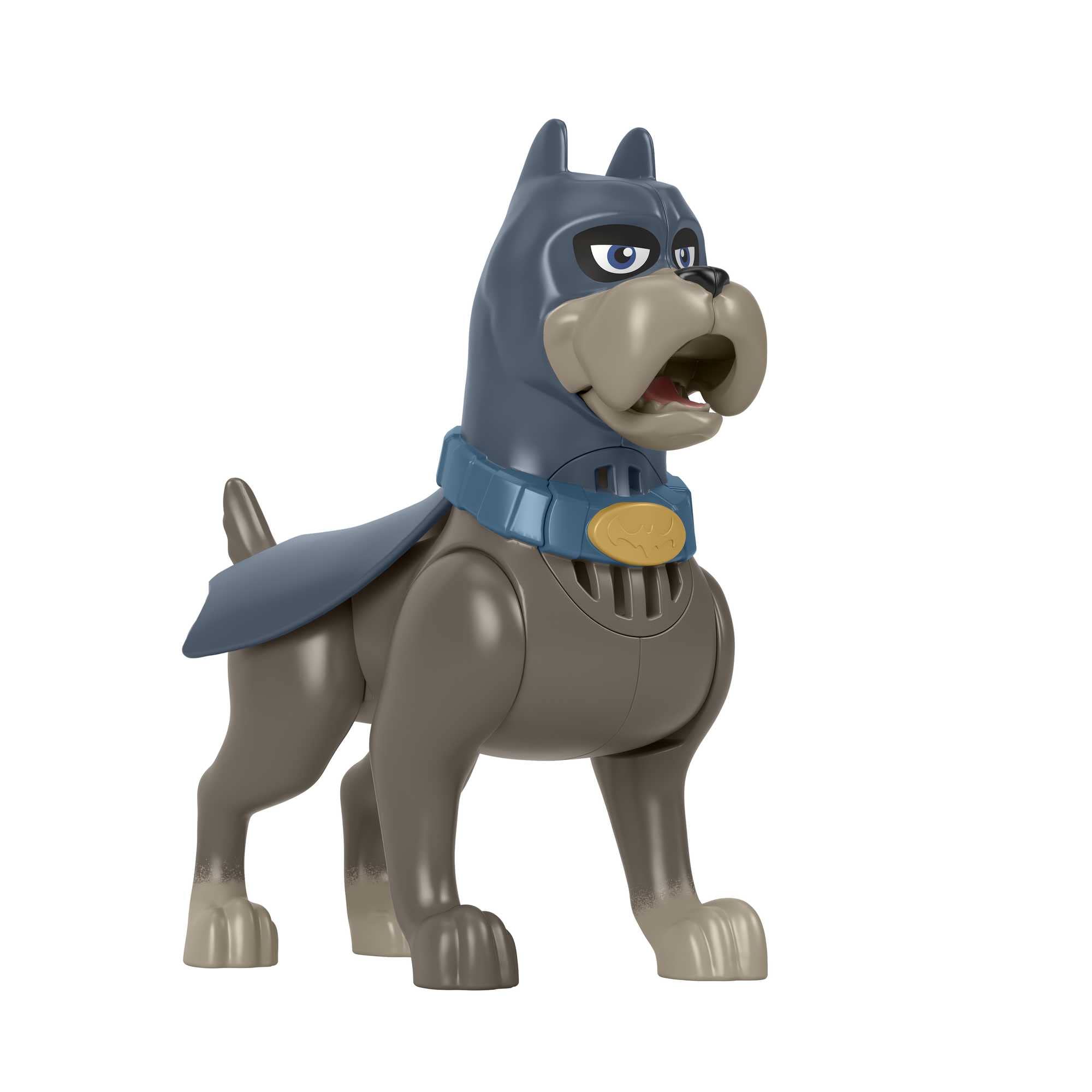 Fisher-Price DC Super-Pets Rev & Rescue Krypto Motorized Figure Toy - Sounds, Phrases, Ages 3+