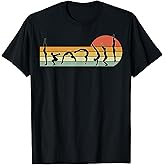 Cool Gymnasts Retro Sunset Girls Gymnastics T-Shirt