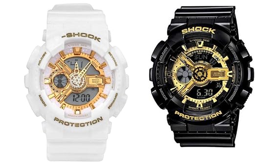 g shock golden dial