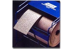 Norton A275 No-Fil Adalox Abrasive Roll, Paper Backing, Pressure Sensitive Adhesive, Aluminum Oxide, Waterproof, Roll 2-3/4" Width x 25yd Length, Grit 80 (Pack of 1)