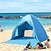 Kany Portable Outdoor Automatic Pop Up Instant Quick Cabana Beach Tent Sun Shelter Canopy Sun Shade Sport Shelter Family Kids Baby Outdoor Camping Fishing Picnic Hiking