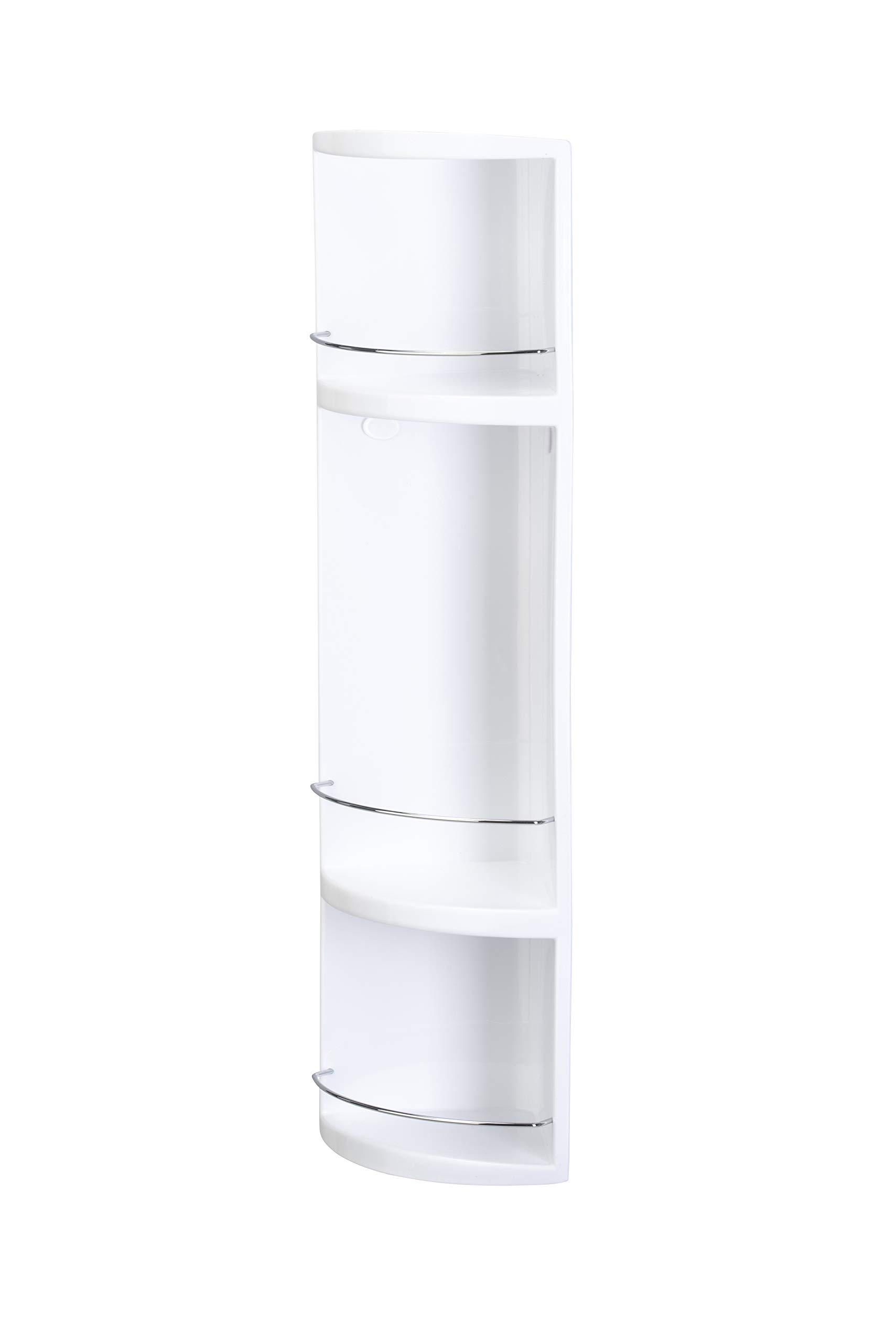 Croydex Compact 3 Tier Plastic Bathroom Corner Storage Unit 70 X 16 X 16 Cm White Buy Online In Bahamas At Bahamas Desertcart Com Productid 51224310