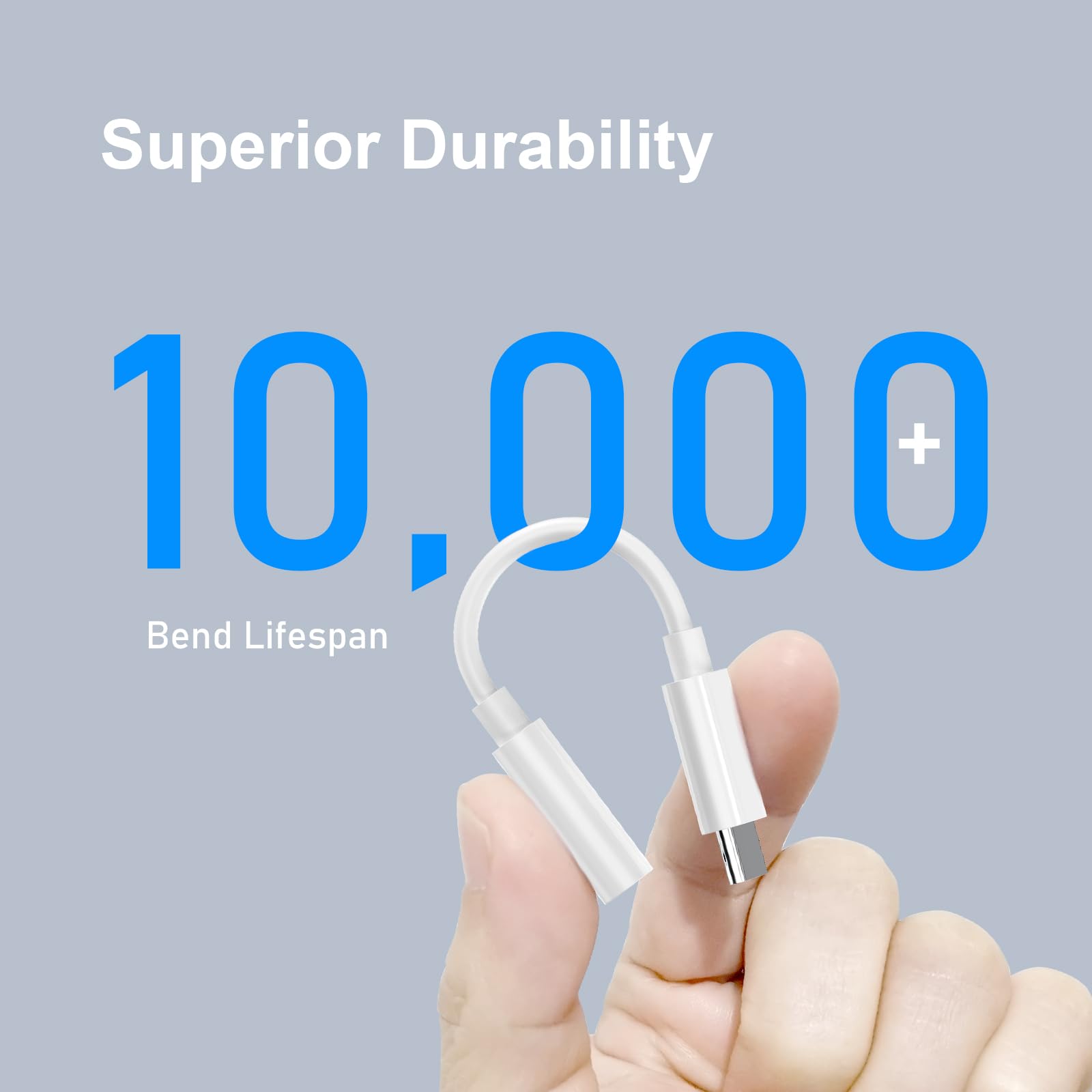 Duyasurs 2 Pack USB C to 3.5mm Headphone Jack Adapter, USB C to Aux Audio Dongle Cable Cord Compatible with iPhone 16/15 Pro/15 Pro Max, iPad Pro, MacBook, Samsung S21-24, Pixel 7/6/5