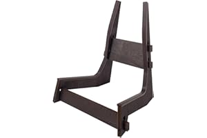 Widealiff Wooden Acoustic Electric Bass Guitar Stand Non Slip Universal Wooden Guitar Display Stand Various Portable Cello Ba