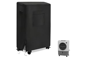 Youlvy Evaporative Cooler Cover for Hessaire MC18M / MC18V 1300 CFM Portable Evaporative Cooler, Waterproof Swamp Cooler Cover Air Cooler Cover Water Cooler Cover for Water/Outdoor Air Conditioner
