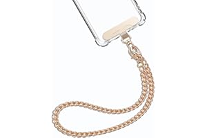 ZANEDY Phone Wrist Strap with Tether Tabs Metal Phone Chain Wristlet CellPhone Hand Lanyard Gift for Women