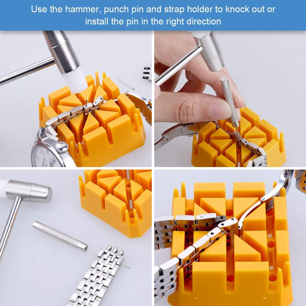 Vastar Watchband Link Remover Tool - Watch Repair Kit, 29 Pieces Watch Link Remover Kit: Home Improvement