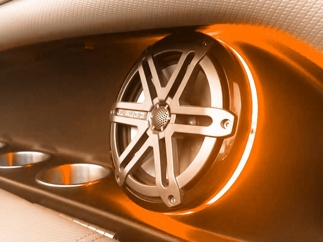 BLAST 2pc LED - LED Speaker Light Rings for JL Audio Marine 7.7 M770 MX770 Speakers - PRE-DRILLED for 6 Screw Holes