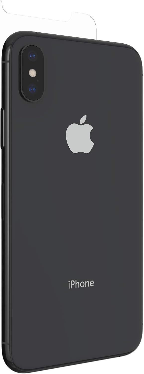 ZAGG InvisibleShield Glass+ Screen Protector – High-definition Tempered Glass for the Apple iPhone XS/ X – Impact & Scratch Protection