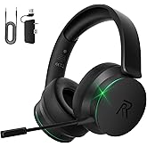 RYR Wireless Gaming Headset for Xbox Series X|S, Xbox One, PS5, PS4, Mac, Bluetooth 5.3, 3D Surround Sound, Rotatable Earmuff