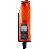 Aquapac Stormproof VHF Radio Case, Orange | Waterproof VHF Radio Case, Portable IPX6 Waterproof Case with Shoulder Strap for Walkie Talkie