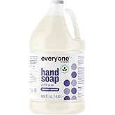 Everyone Liquid Hand Soap Refill, 1 Gallon, Lavender and Coconut, made with Essential Oils for kitchen and bathroom