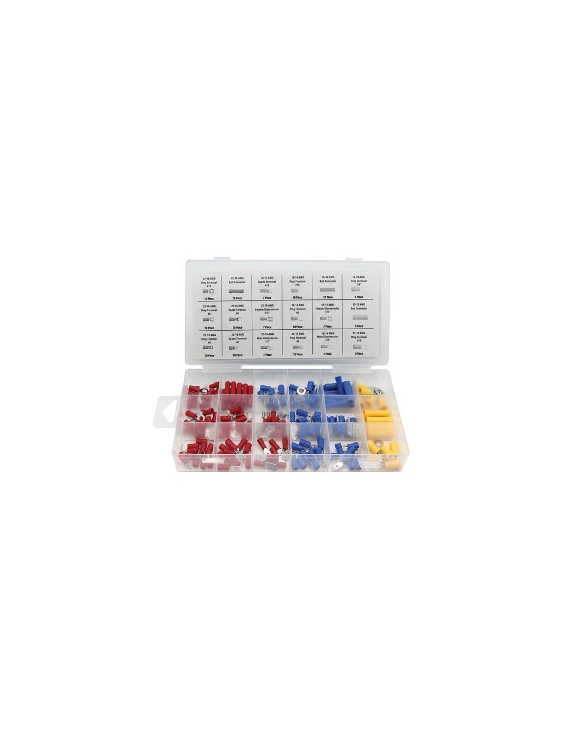 Perel HAS05 Terminal and Connector Assortment (150-Piece)
