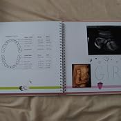 Lucy Darling Baby’s First Year Memory Book – Simple Nautical Theme, “Little Captain”