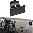 E-Vniko Glove Box Latch Handle Compatible for 2004-2012 Chevy Colorado,GMC Canyon, 2006-2010 Hummer H3 Replace Front Black Glove Box Door Lock Open Handle 10391626