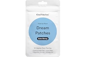 Kind Patches Valerian Root Dream Patches Extra Strong - Sleep Patches - Sleep Aid with Ashwagandha and Magnesium Glycinate - 14 Count