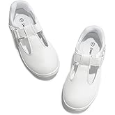 DREAM PAIRS Girls Mary Jane Shoes T-Strap Flat Sneakers for School Uniform Dress Shoes for Toddler/Little Kid, Casual Daily Wear, Special Events