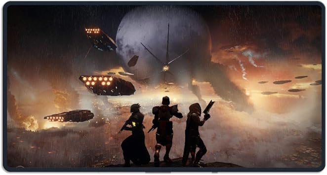 Amazon Co Jp デスティニー Destiny 大型ゲーム用マウスパッドマット 拡張xxlサイズ デスクトップ ノートパソコン キーボードなどに 16 29 5インチ パソコン 周辺機器