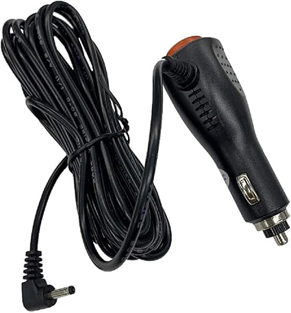 Amazon Co Jp Hiro シガー電源ケーブル 3 5mmdc端子 電源ボタン付き シガーソケット 約3 5m 12v 24v両対応 12v 1 5a出力 ヒューズ内蔵 カーナビ ドラレコ 大型車対応 L字タイプ 家電 カメラ