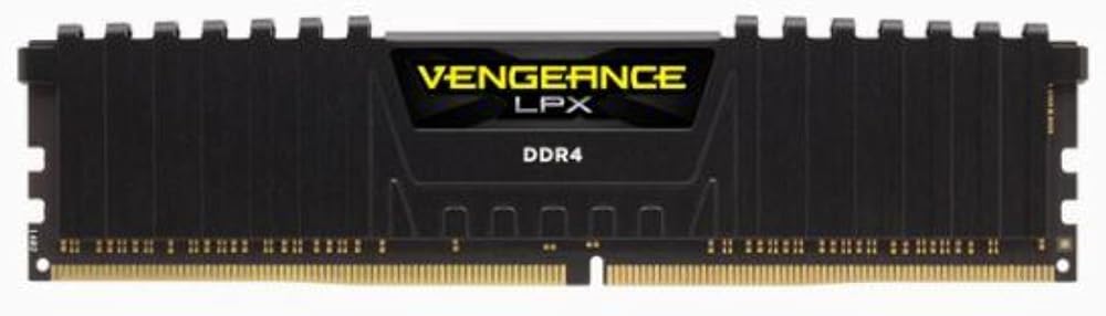 Corsair Vengeance LPX 32GB DDR4 2666 Desktop Memory Black 1x32GB C16