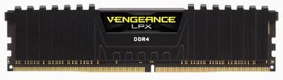 Corsair Vengeance LPX 32GB DDR4 2666 Desktop Memory Black 1x32GB C16