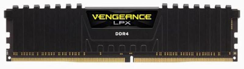 Corsair Vengeance LPX 32GB DDR4 2666 Desktop Memory Black 1x32GB C16