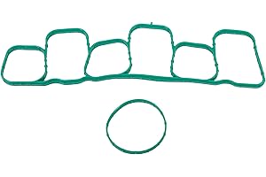 HIHIAV MS97214 Fuel Injection Plenum Gasket Upper Intake Manifold Gasket Set For Ford Edge Explorer Mustang Flex Transit F-150 Taurus MKS MKT MKZ MKX 2011 12 13 14 15 16 17 18 19 2020-2024 3.5L 3.7L 3.3L