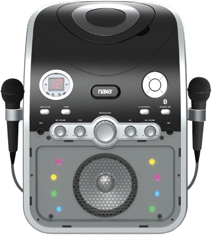 Naxa NKM100 Bluetooth Portable Karaoke Party Machine