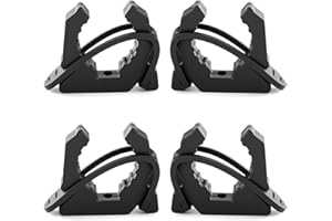 Zitaocn Quick Release Boat Hook Holders with Rubber Spring Strap,Marine Holder from 1''to 2" in Diameter for Boat Hook, Paddl