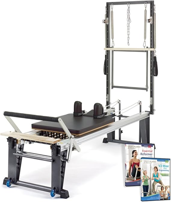 STOTT PILATES V2 Max Plus Rehab Reformer Bundle Back