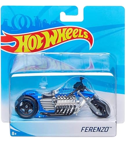 Amazon.com: Hot Wheels - Blue Motorcycle #8 - Boss Hoss #166
