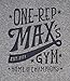 One-Rep Max's Gym - Gray- Men's Triblend T-shirt
