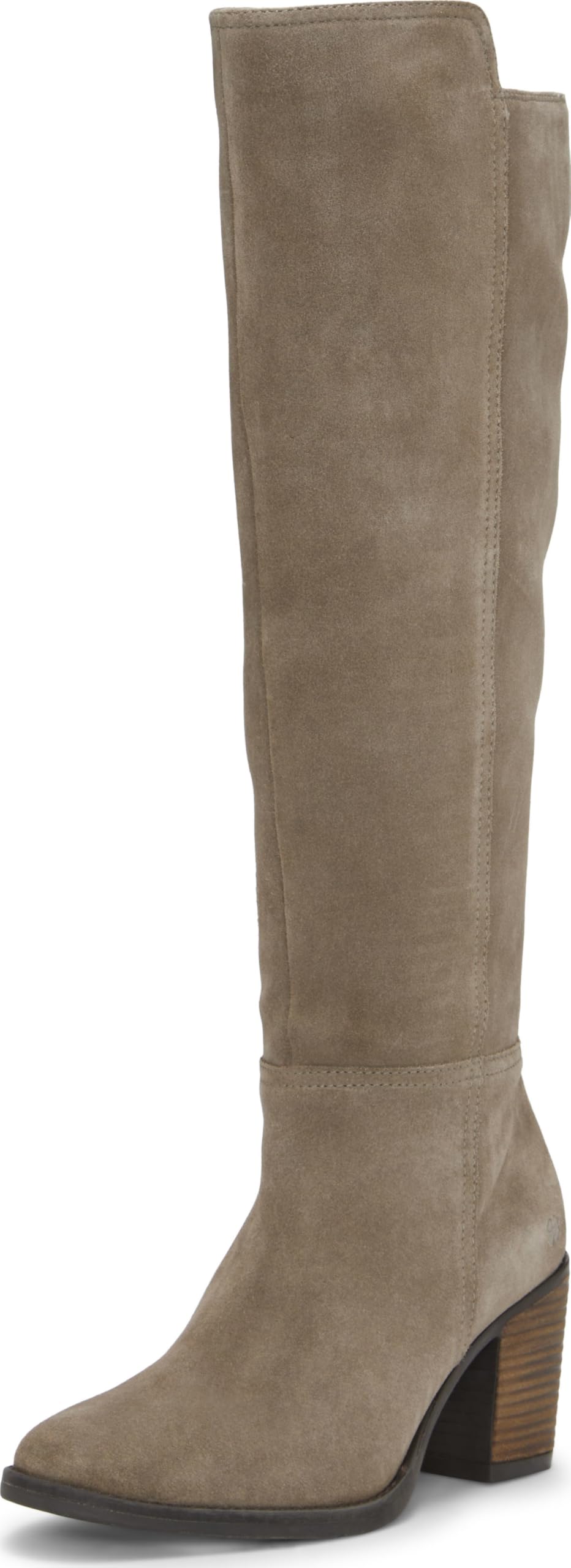 Lucky Brand Bonnay Knee-High Extra Wide Calf Boot, Mink Extra Wide Calf, 5.5