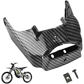 Sur Ron Battery Side Cover Imitation Carbon Fiber Battery Protect Lock Cover for Surron Light Bee X/S / X160 / X260 Electric Dirt Bike EBike Battery Wrap Guard Protector Protection