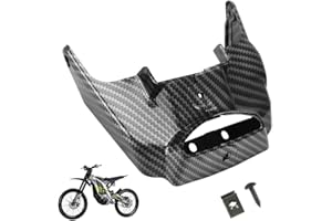 CYLEMOTO Sur Ron Battery Side Cover Imitation Carbon Fiber Battery Protect Lock Cover for Surron Light Bee X / S / X160 / X260 Electric Dirt Bike EBike Battery Wrap Guard Protector Protection
