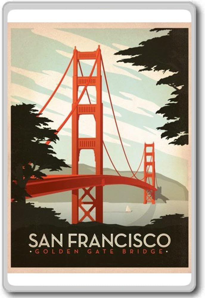 Best Golden Gate Bridge Refrigerator Magnets
