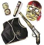 Joyin Toy Halloween Pirate Toy Costume Accessories Set.