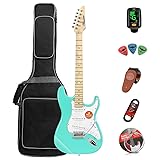 Bullstar 39 Inch Electric Guitar, Full Size Solid