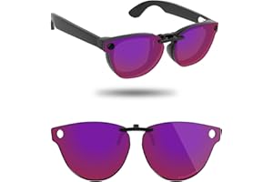Fiskr Polarized Clip-On Sunglasses for Ray-Ban Meta Headliner RW4009 & Gen 2 RW4013 50mm - UV Protection