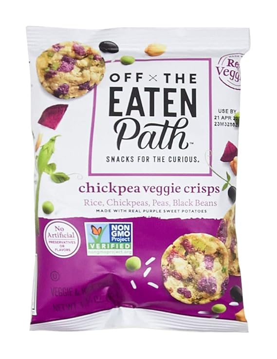 Off the Eaten Path, Chickpea Veggie Crisps, 1.25oz