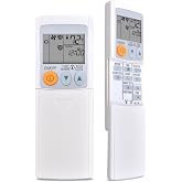 Replacement for Mitsubishi Electric Mr Slim Mini Split Air Conditioner Remote Control MSY-GL18NA-U1 MUY-GL18NA, Fahrenheit Display