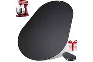 Geckowi Metal Sliding Mat for KitchenAid Stand Mixer 5-8 Qt,Sliding Tray Slide Tray Mixer Mover Mixer Slider for Bowl-lift Stand Mixer, KitchenAid Artisan Bowl-lift Mixer, KitchenAid Classic