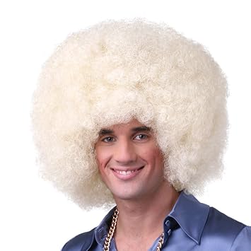 White afro wig Clearance