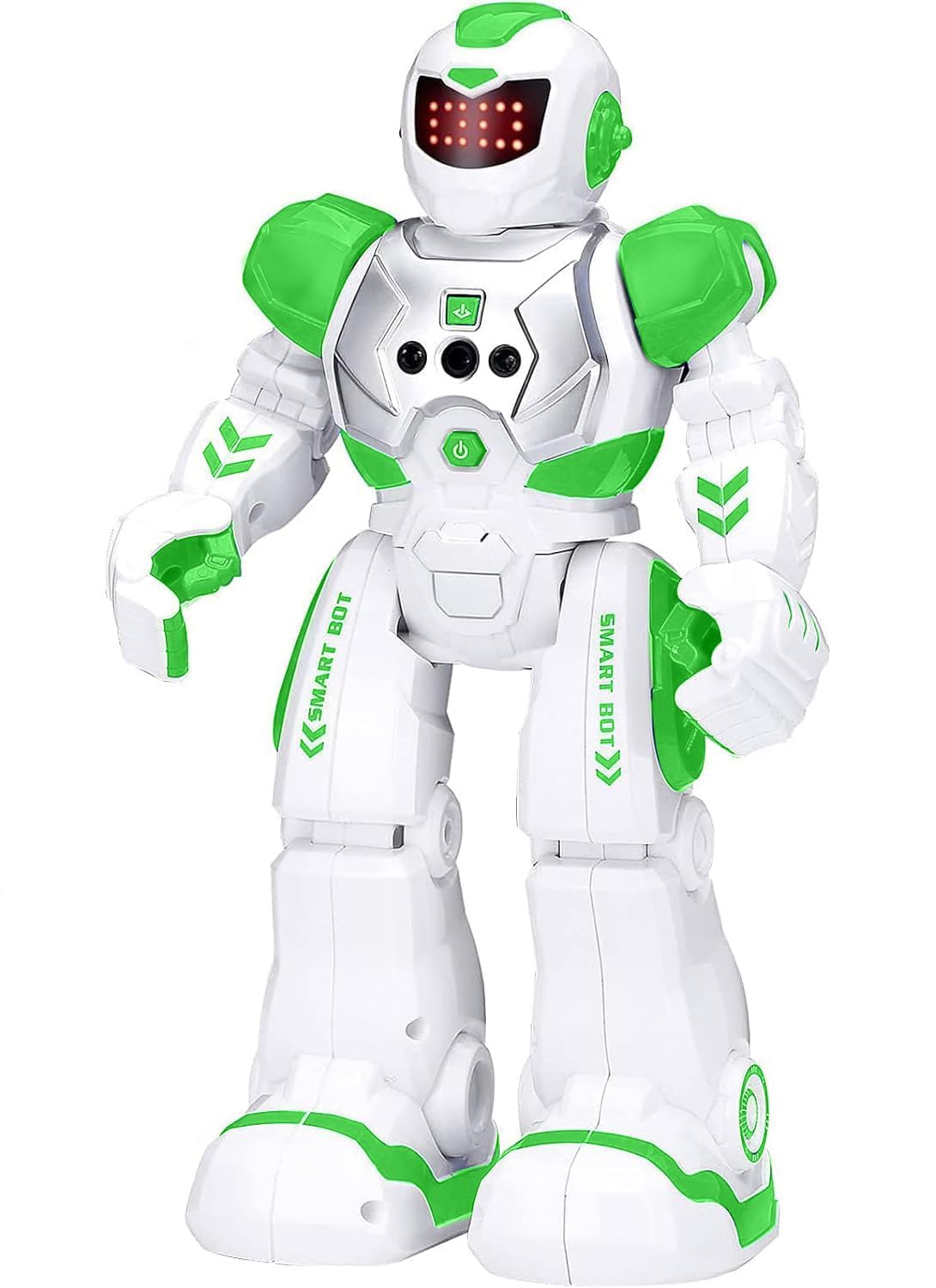 KingsDragon Robots Toy for Kids, RC Gesture Sensing Toy, Interactive Walking Singing Dancing Robot Birthday Presents for Boys Girls Age 6 7 8 9 Years Old,Green Image