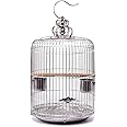 Aimery Bird Cage，Stainless Steel Birdcage，Small Bird cage，Bird Cages for Parrots，Travel Bird Cage，Bird Travel cage (Size : V40G)