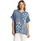 Jess & Jane Mineral Washed Gauze Top - M92