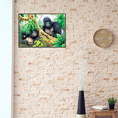 Mosaic Making Diamond Painting 5D DIY Full Drill Diamond Painting Gorilla Cross Stitch Embroidery Mosaic