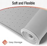 Conlun Dog Food Mat Cat Food Mat Silicone Anti Slip 81x61 cm Grey view 8