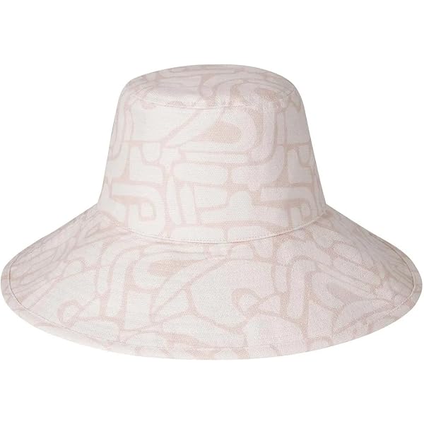 Lack of Color Women's Holiday Canvas Bucket Hat, Black, S-M at